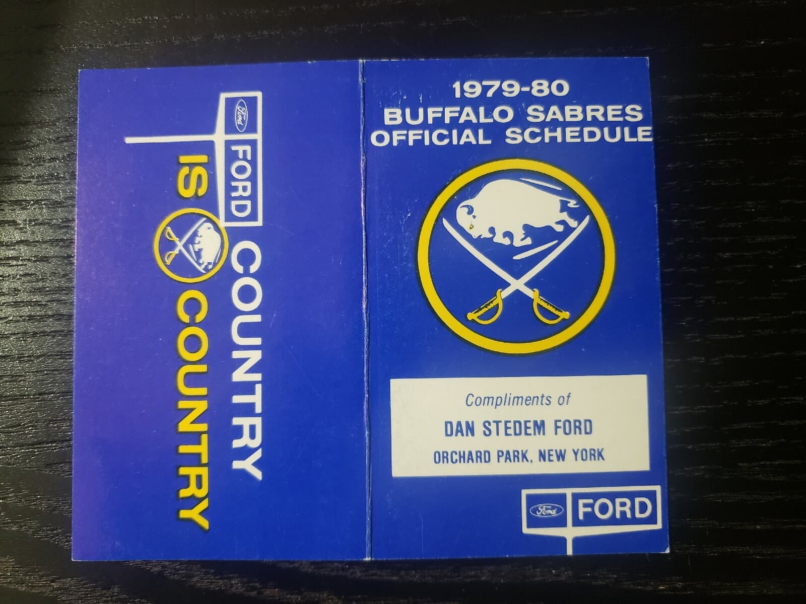 NHL HOCKEY -80 BUFFALO SABRES 1979 Unknown