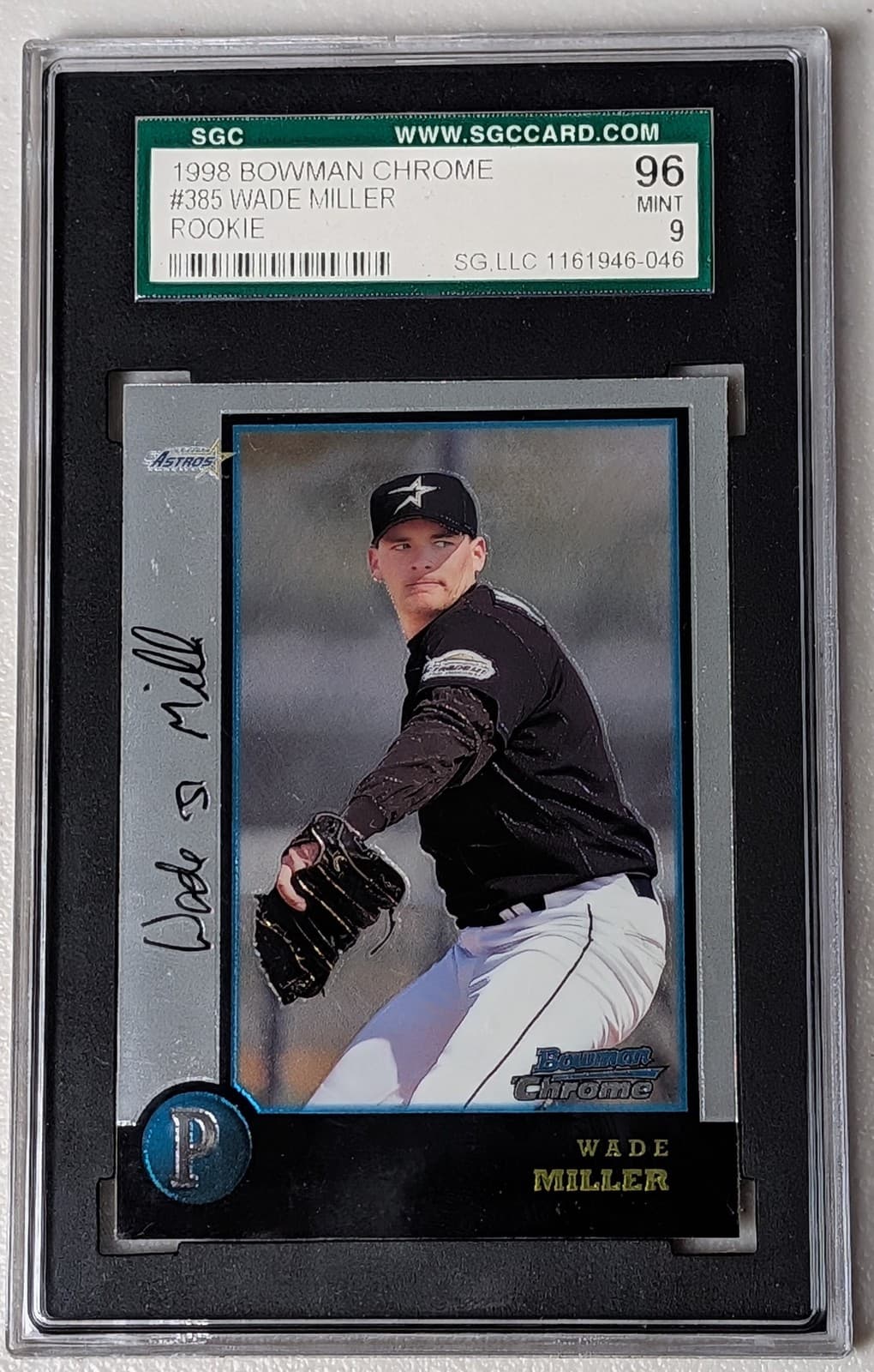 Baseball Houston Astros 1998 Bowman Chrome 1998 Bowman Chrome