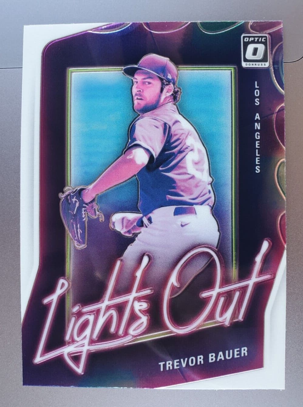 Trevor Bauer Lights 2021 Donruss Optic 2021 Donruss Optic
