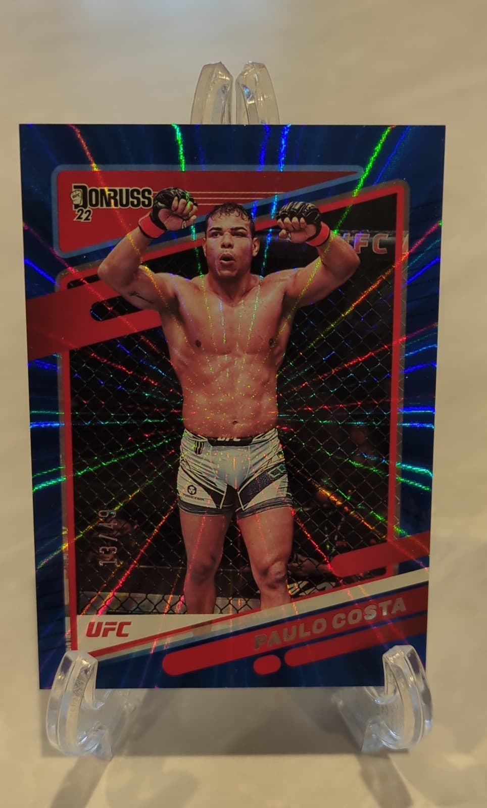 Paulo Costa Blue 2022 Donruss