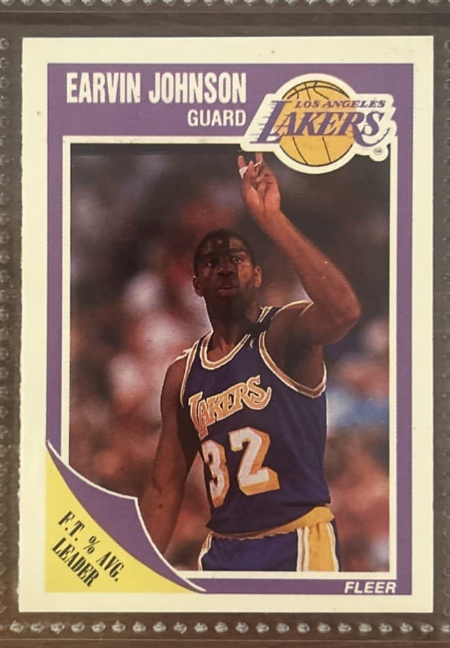 Magic Johnson 1989 Fleer 1989 Fleer