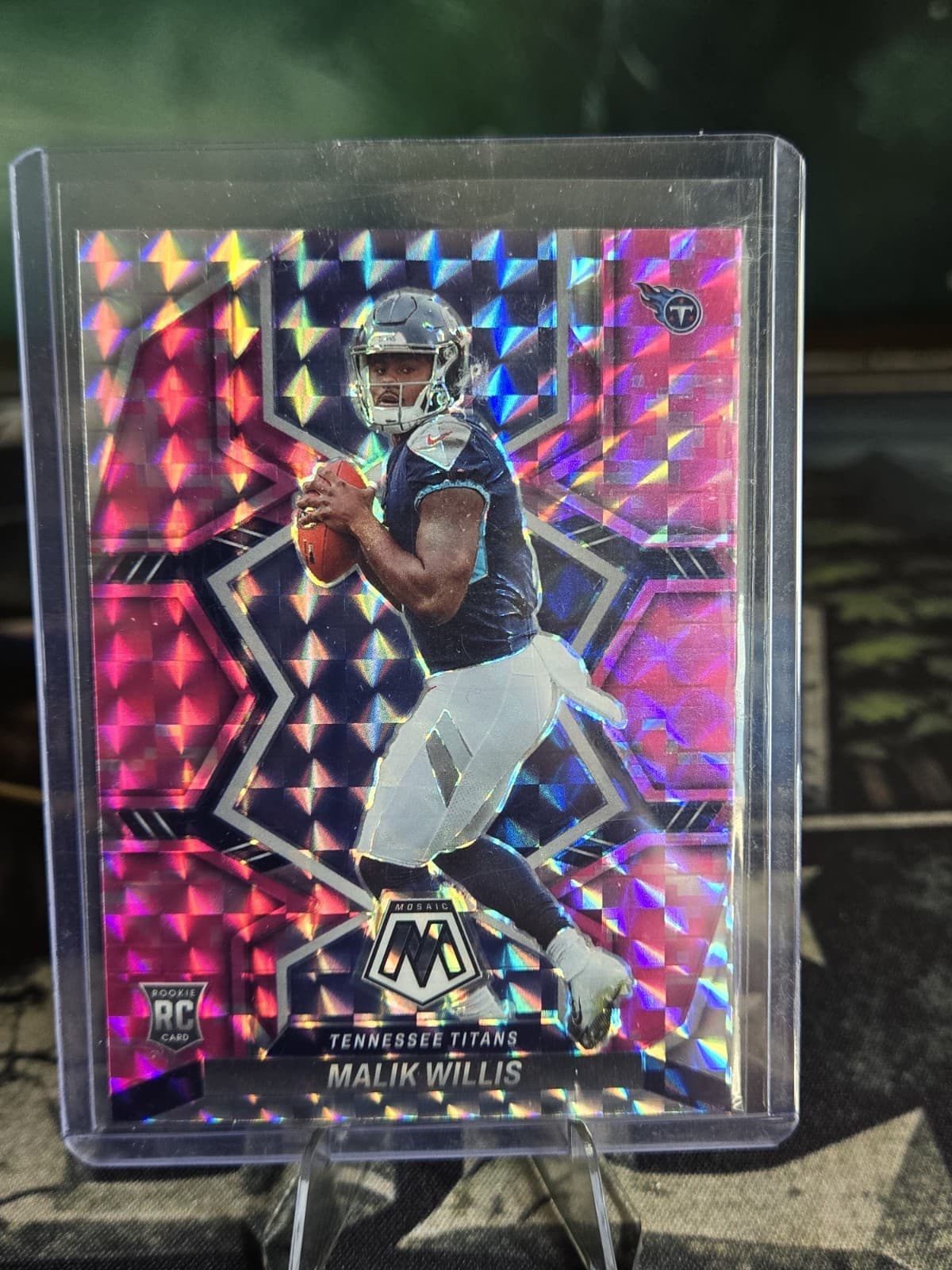 Mosaic Malik Willis 2022 Panini 2022 Panini pink
