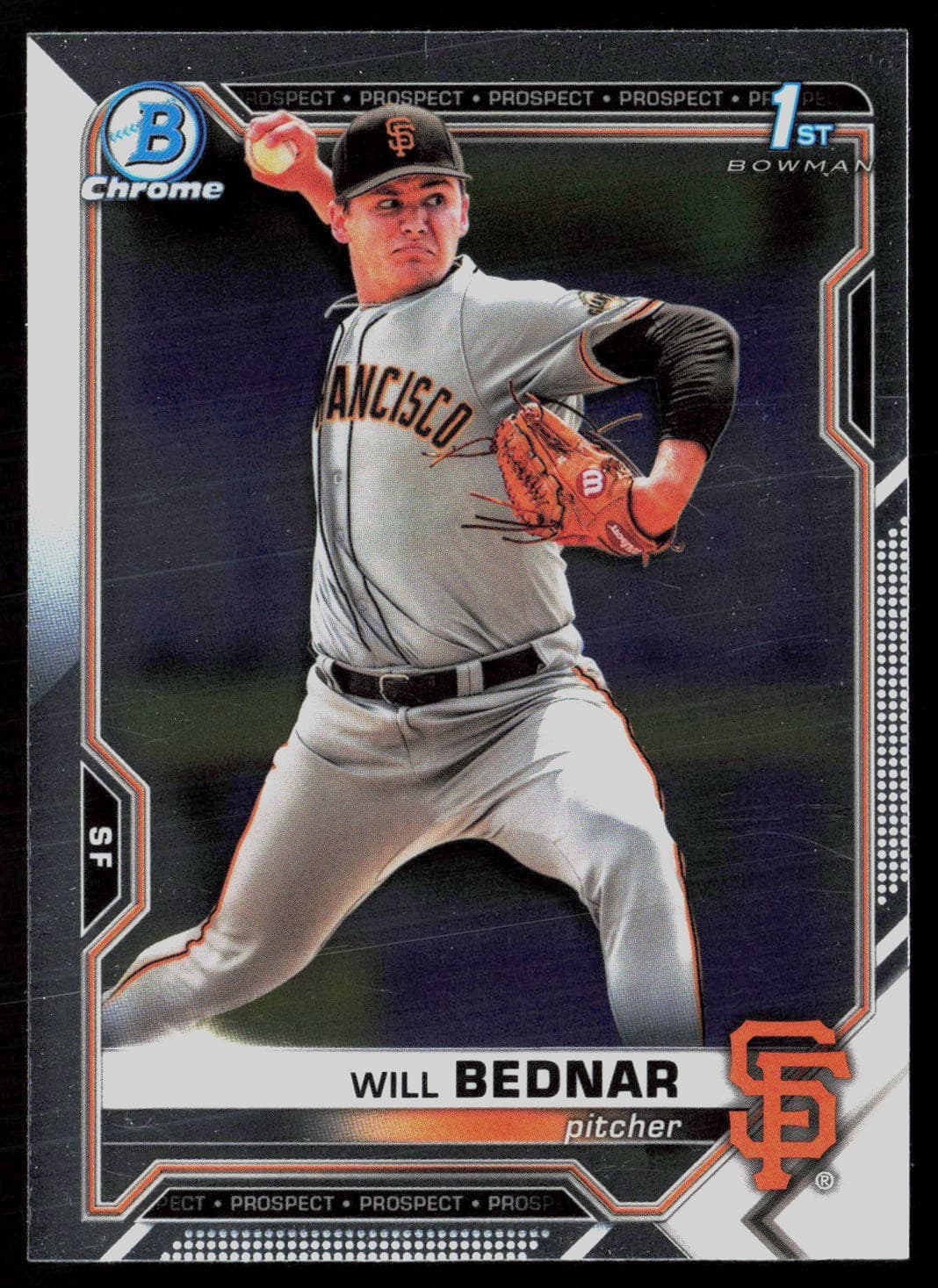 Will Bednar 2021 Bowman Draft 2021 Bowman Draft