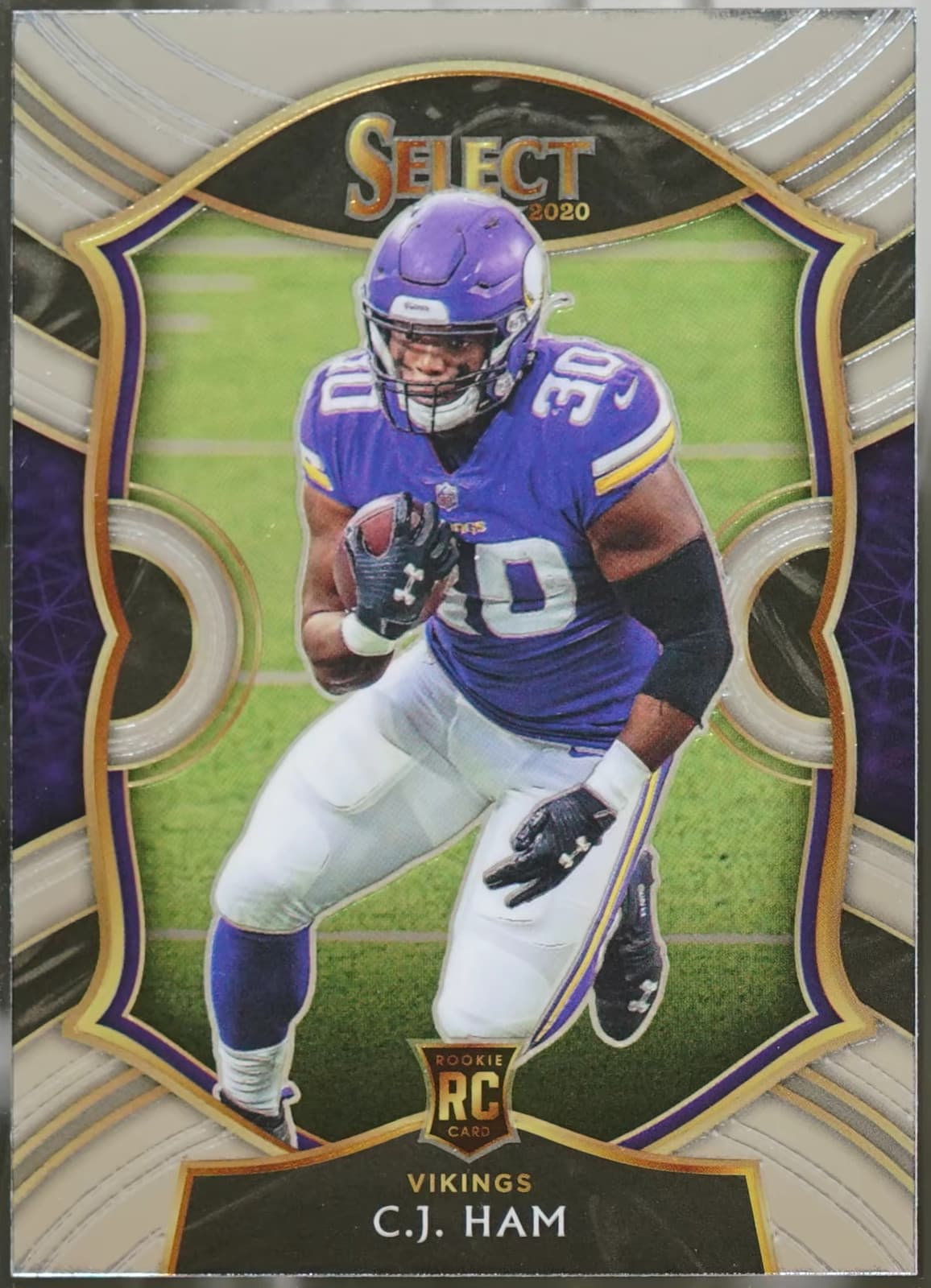 Football C.J. Ham NM 2020 Panini Select 2020 Panini Select