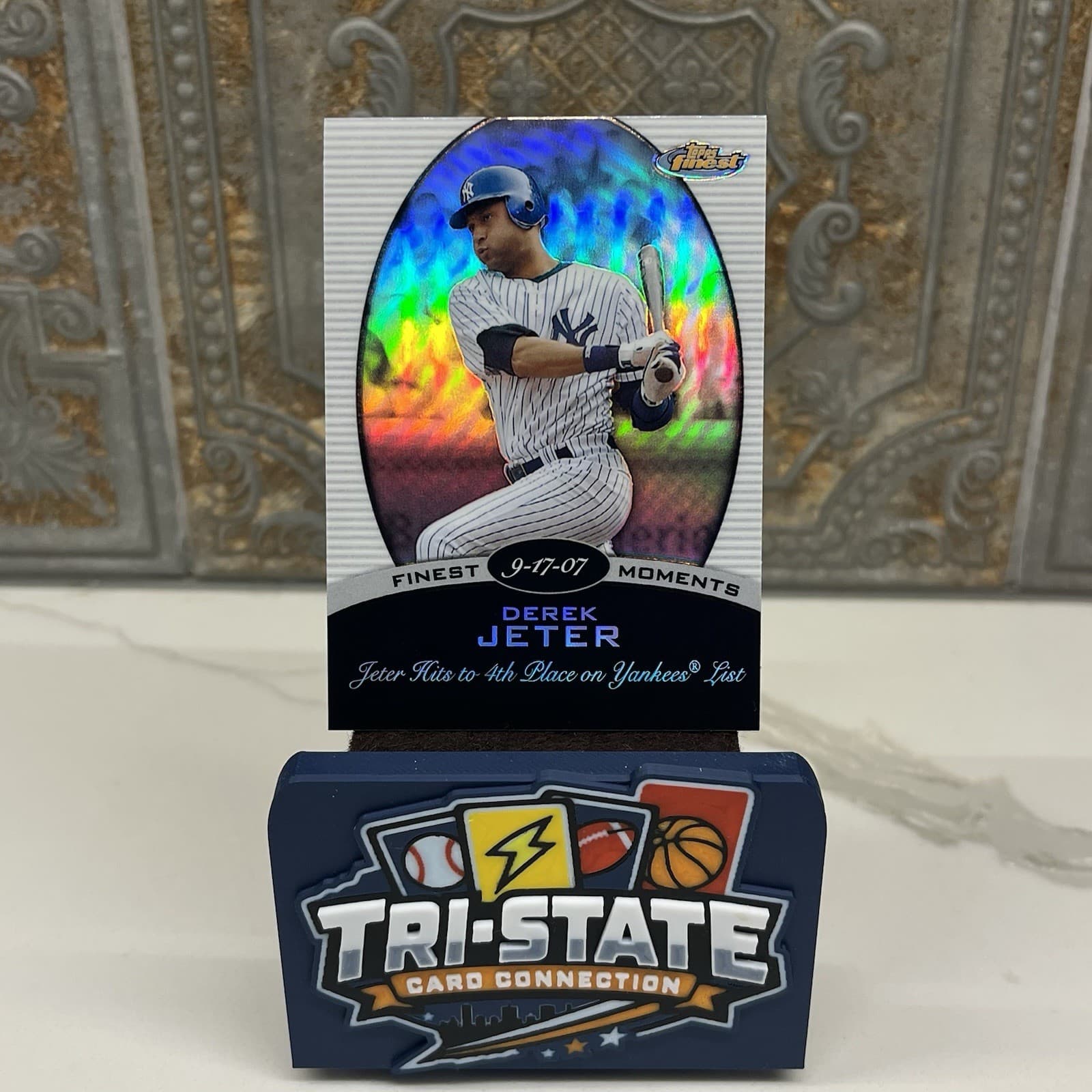 Moments -DJ DEREK JETER Yankee 2008 Topps Finest