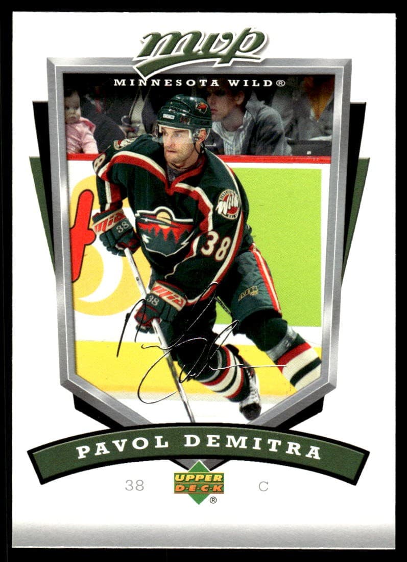 Pavol Demitra Minnesota 2006 Upper Deck 2006 Upper Deck