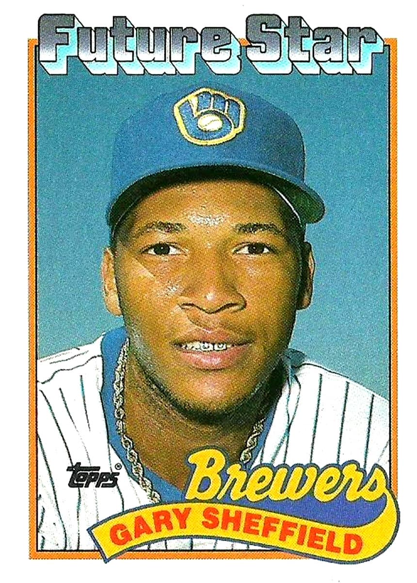 Gary Sheffield 1989 Topps