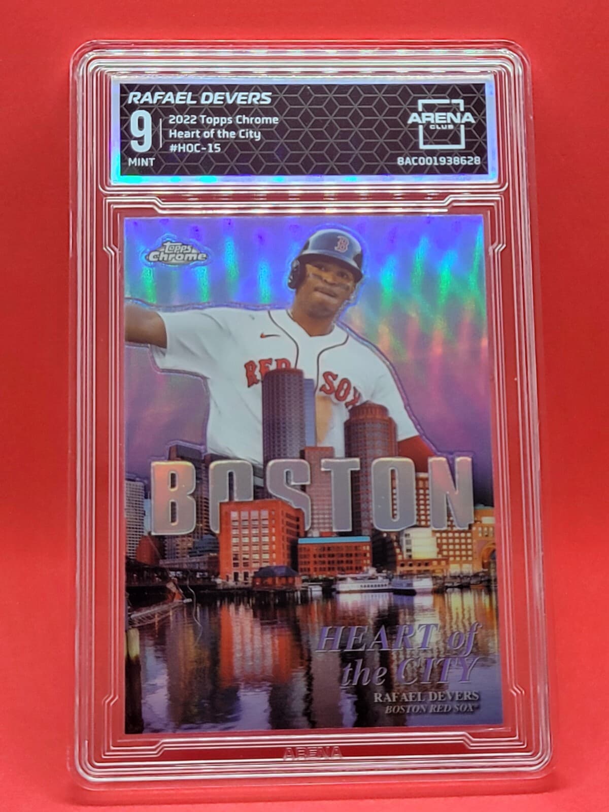 Rafael Devers Heart 2022 Topps Chrome 2022 Topps Chrome