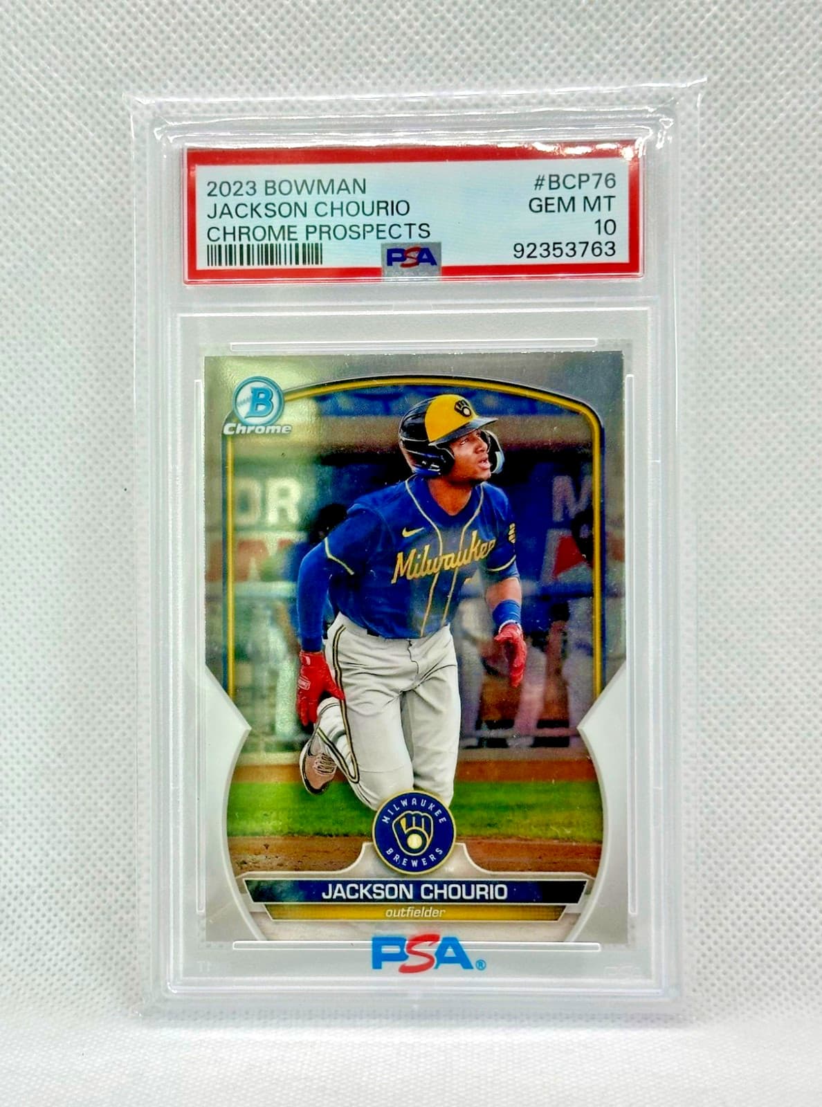 PROSPECTS JACKSON CHOURIO MT 2023 Bowman Chrome 2023 Bowman Chrome