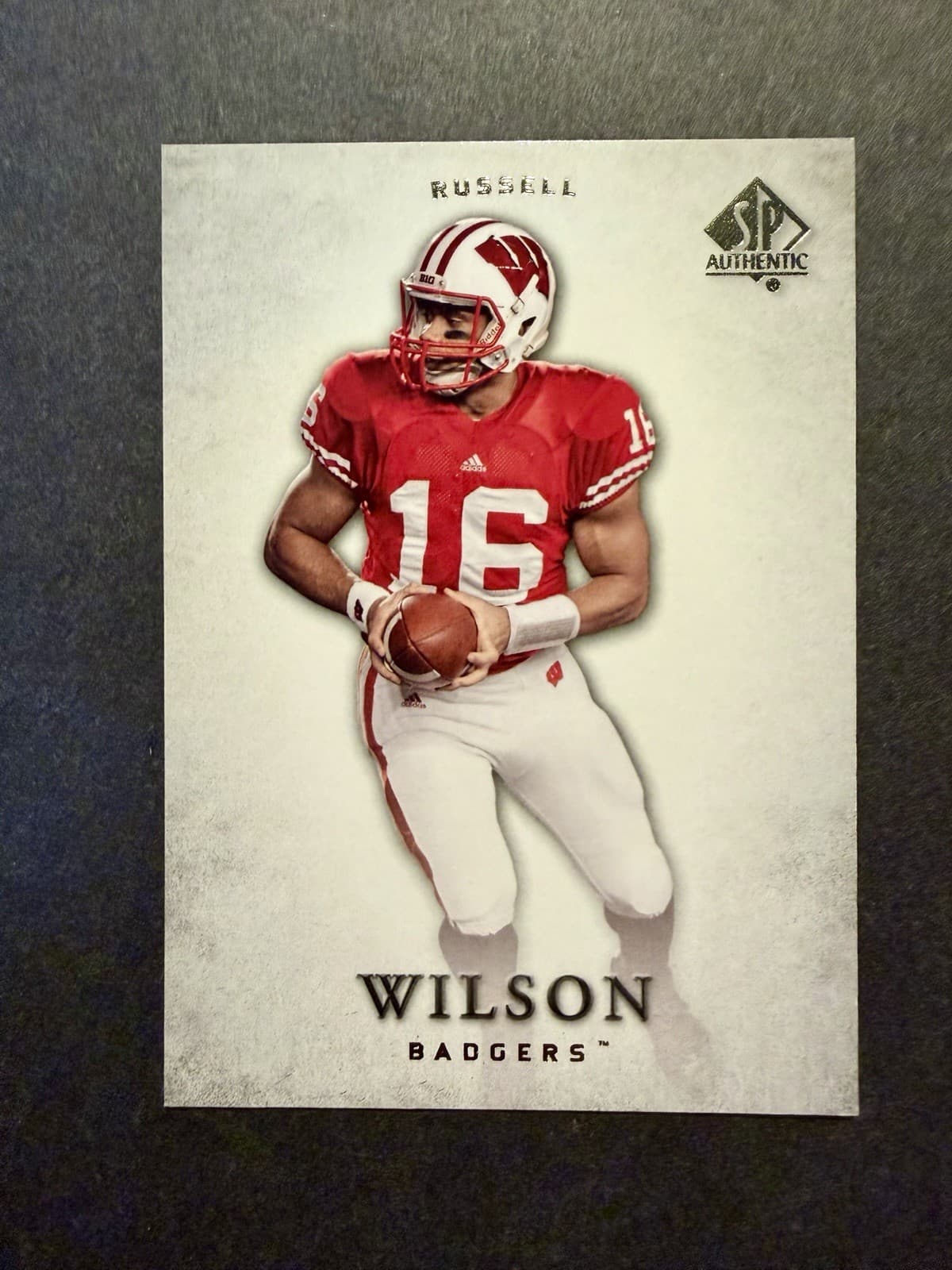 Authentic Russell Wilson 2012 Upper Deck SP