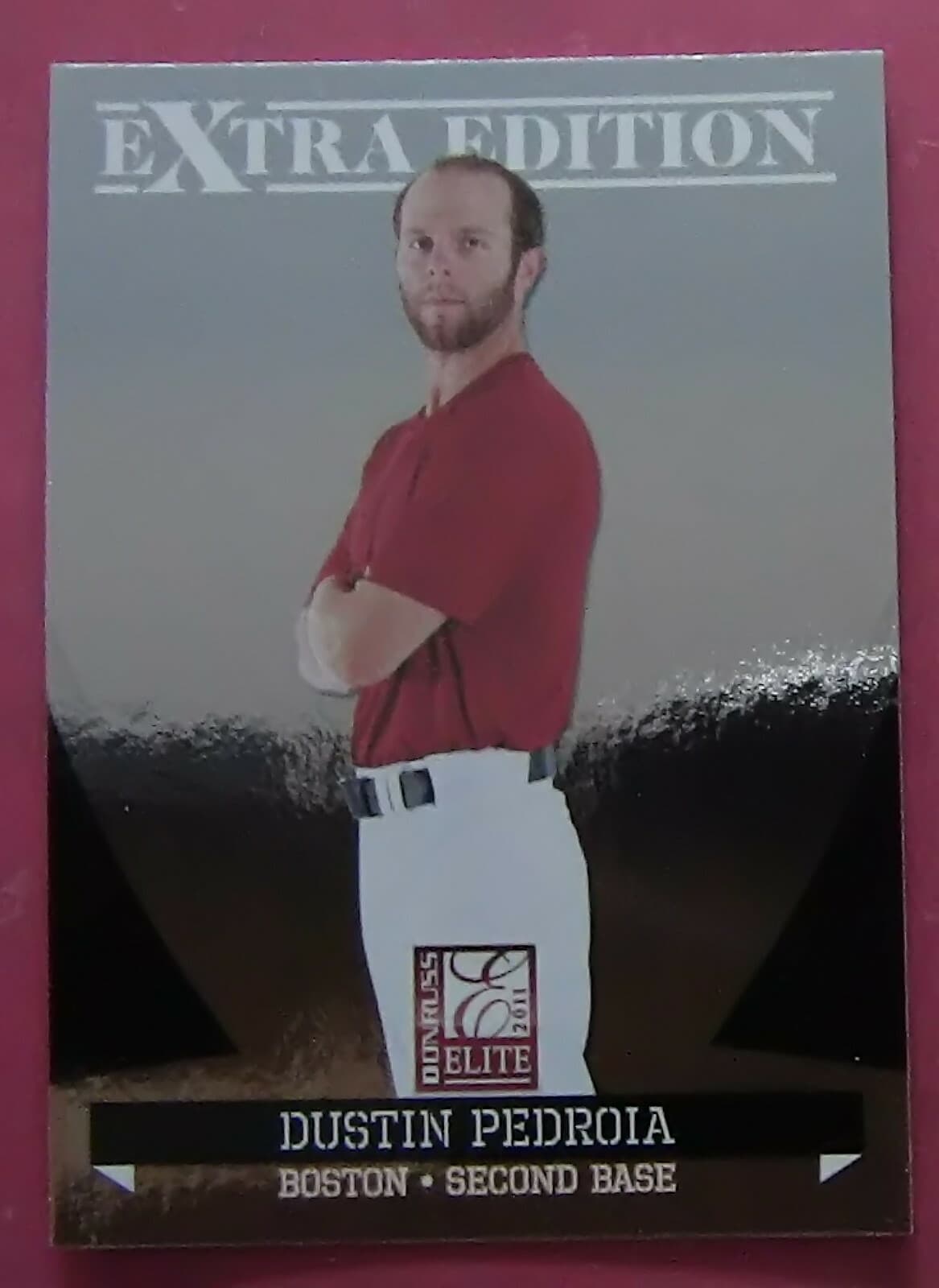 DUSTIN PEDROIA, ELITE EXTRA ED 2011 Donruss 2011 Donruss