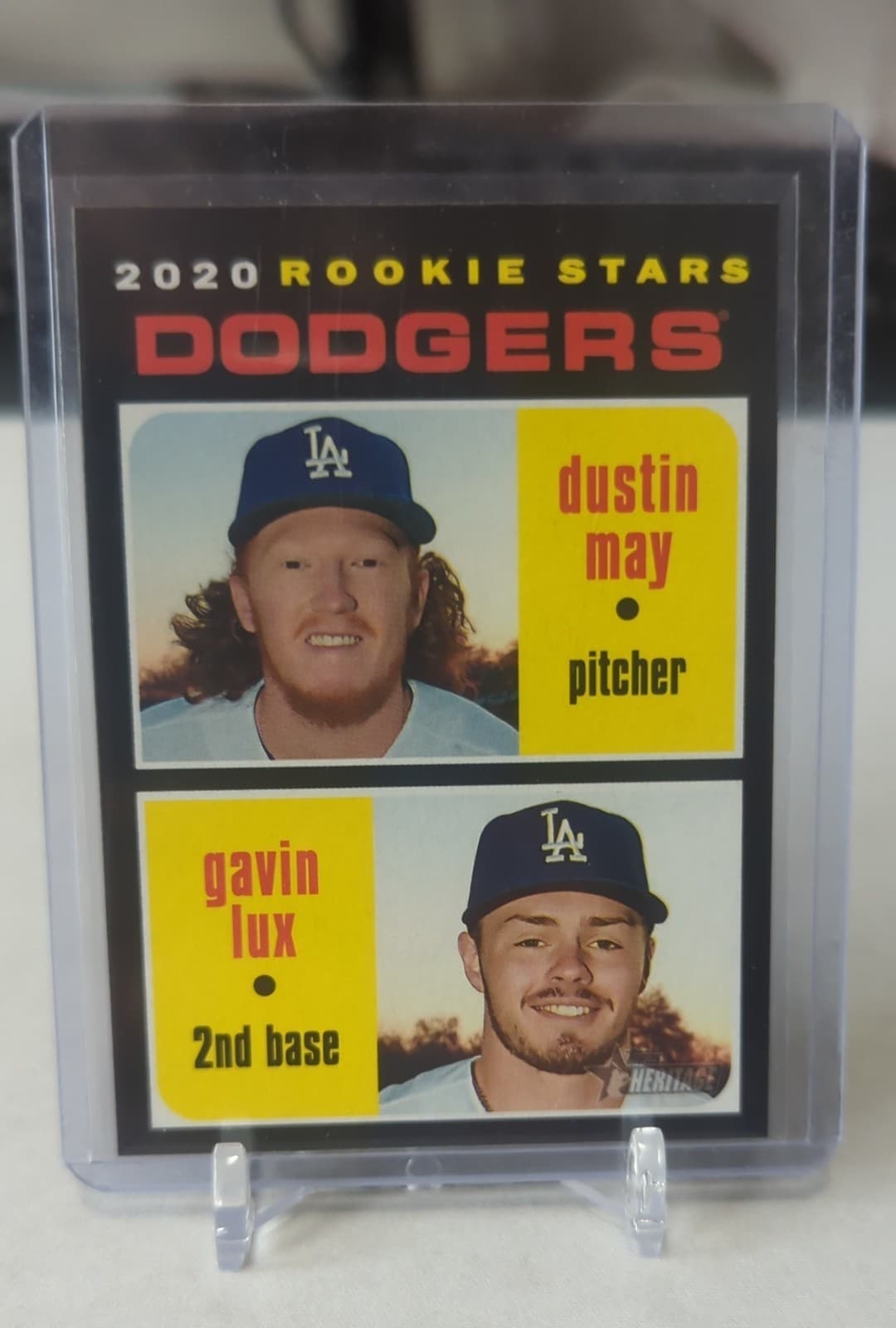 Stars Gavin Lux 2020 Topps Heritage 2020 Topps Heritage