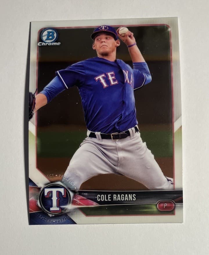 Cole Ragans Prospects 2018 Bowman Chrome