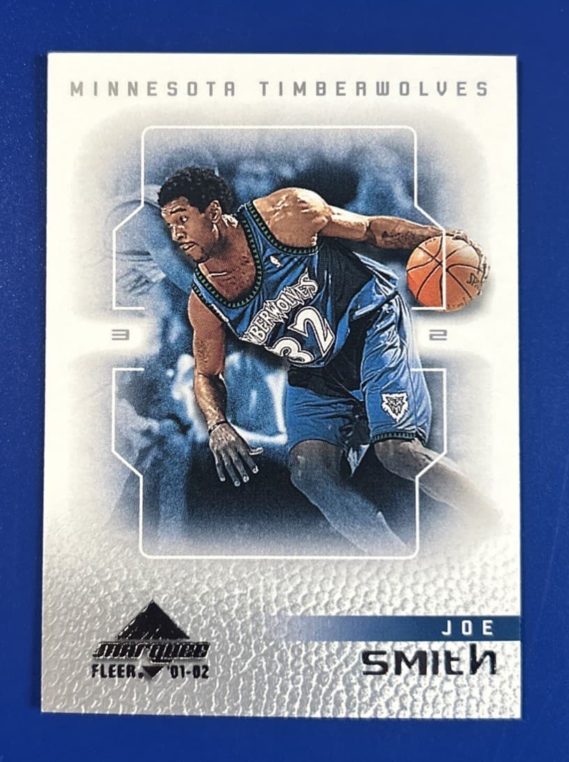 Marquee Basketball Joe 2001 Fleer 2001 Fleer