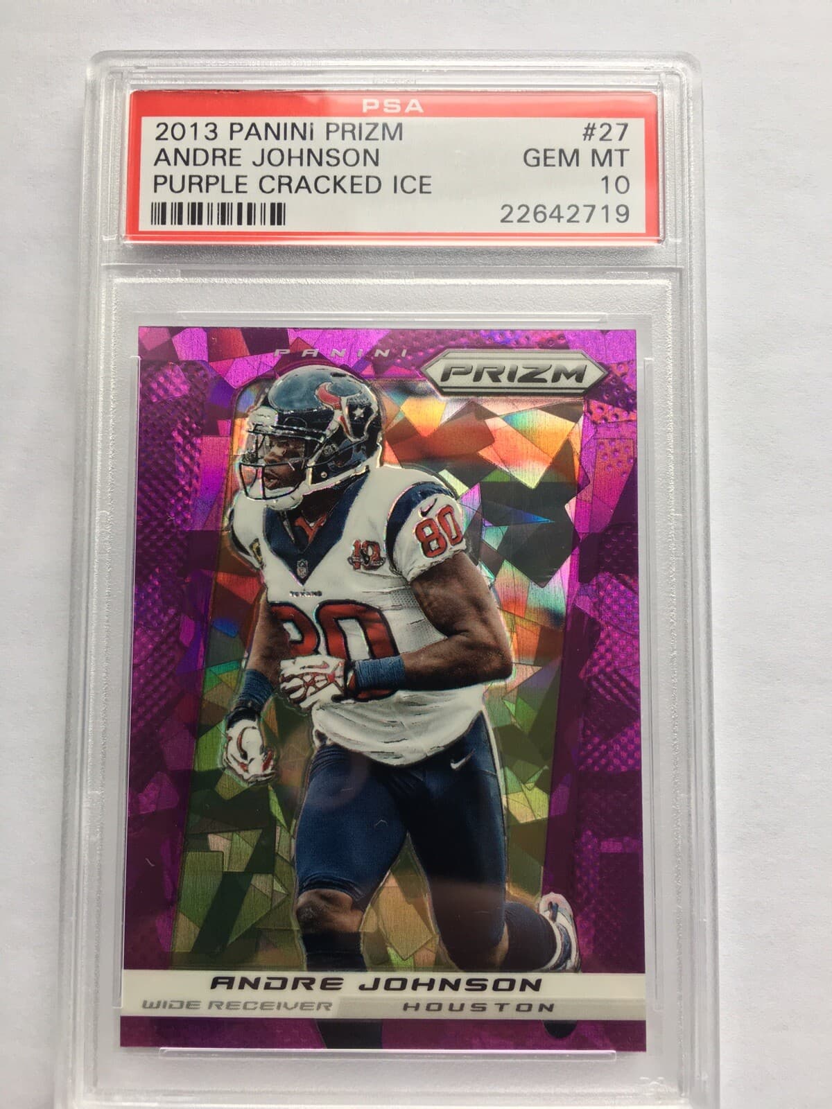 Andre Johnson 2013 panini Panini Prizm