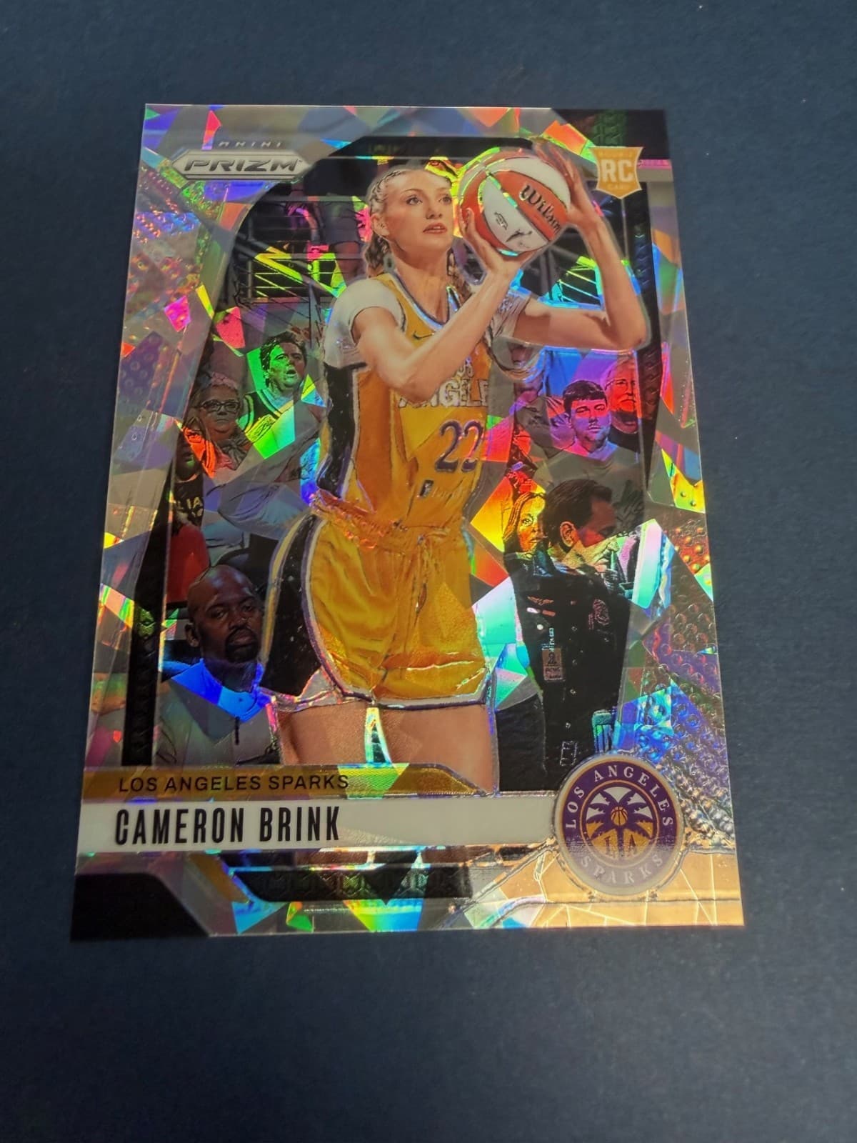 Cameron Brink Cracked 2024 Panini Prizm 2024 Panini Prizm