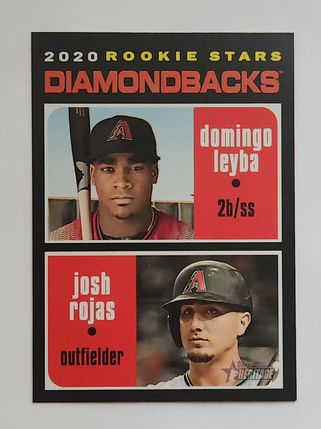 Stars Domingo Leyba 2020 Topps Heritage