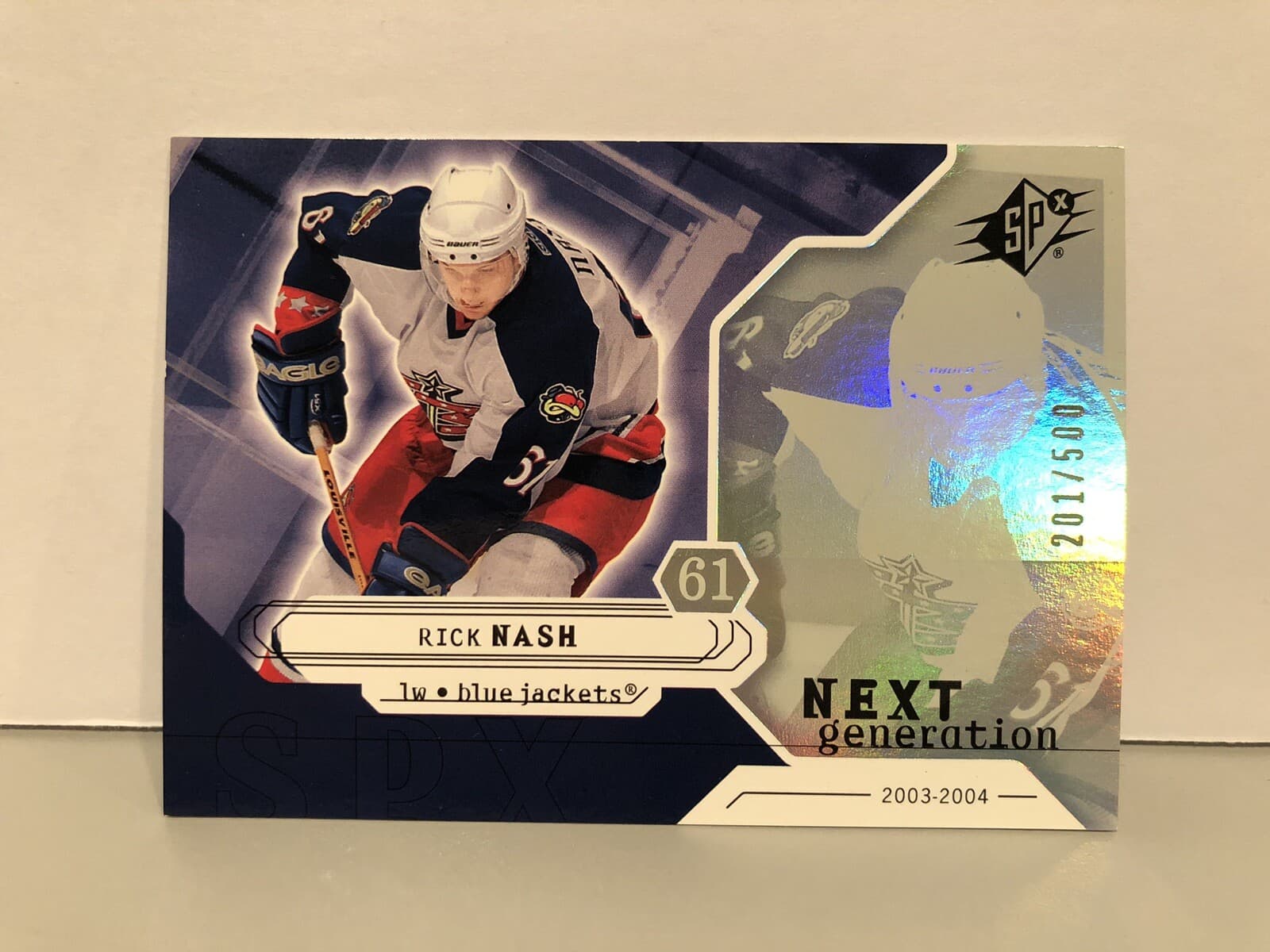 Rick Nash Columbus 2003 Upper Deck SP 2003 Upper Deck SP