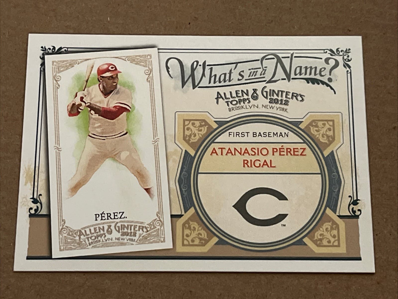 Perez Rigal Allen 2012 Topps 2012 Topps