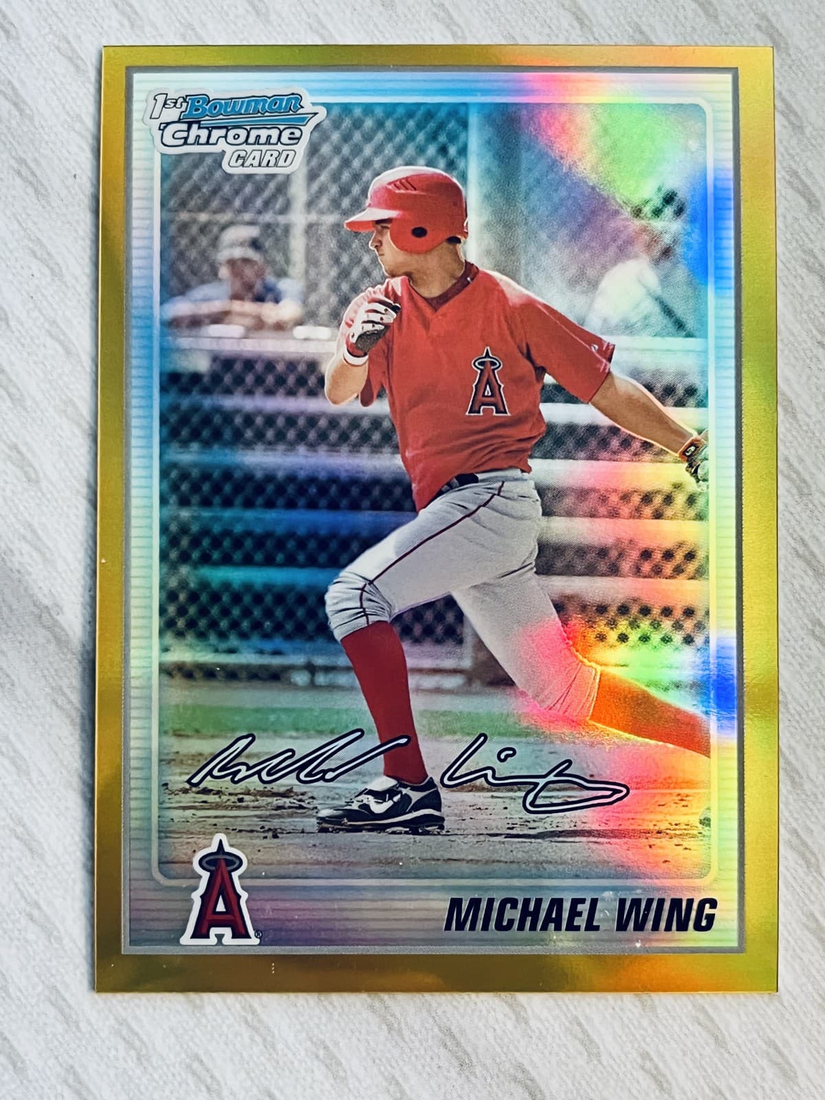 Prospects Michael Wing 2010 Bowman Chrome 2010 Bowman Chrome