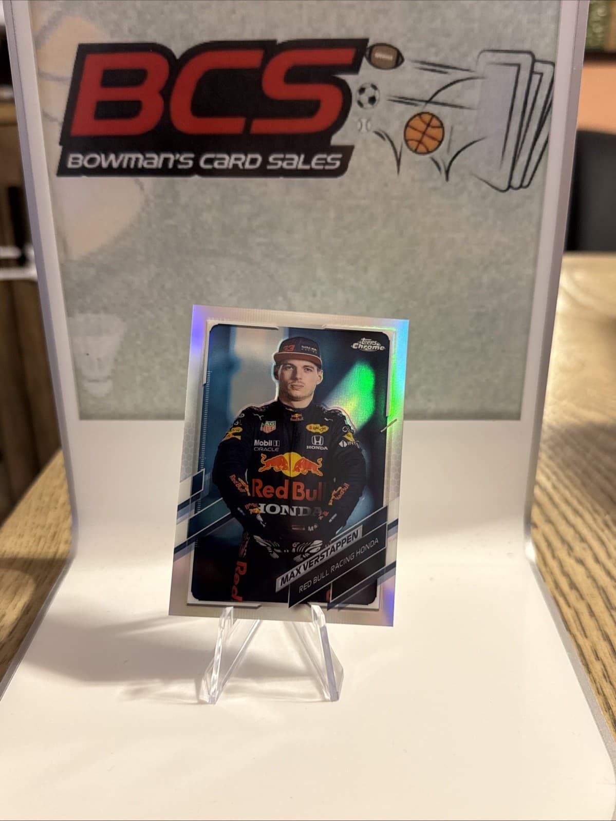 Max Verstappen Red 2021 Topps Chrome 2021 Topps Chrome red-refractor