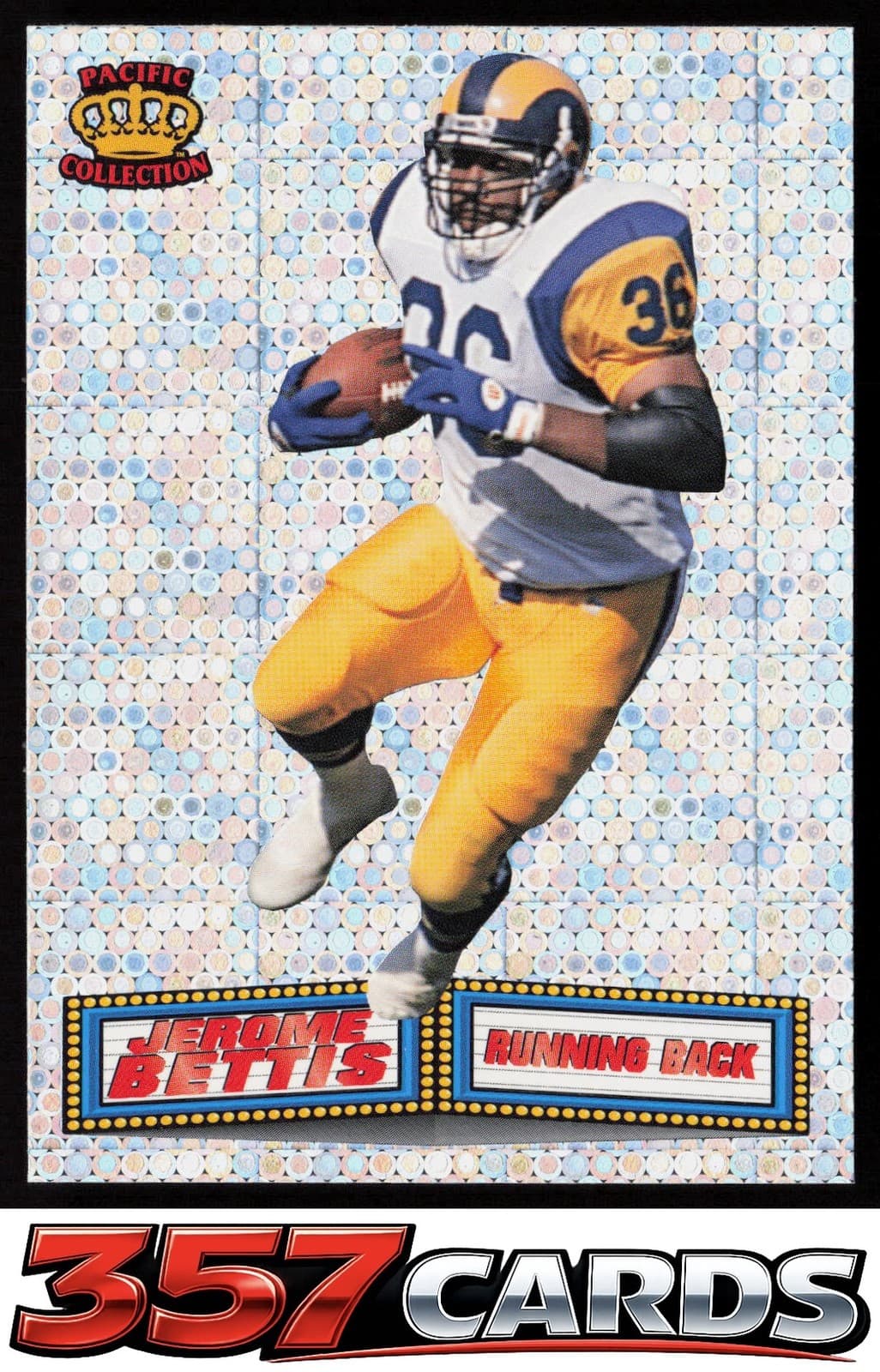 Football Jerome Bettis 1994 Pacific 1994 Pacific