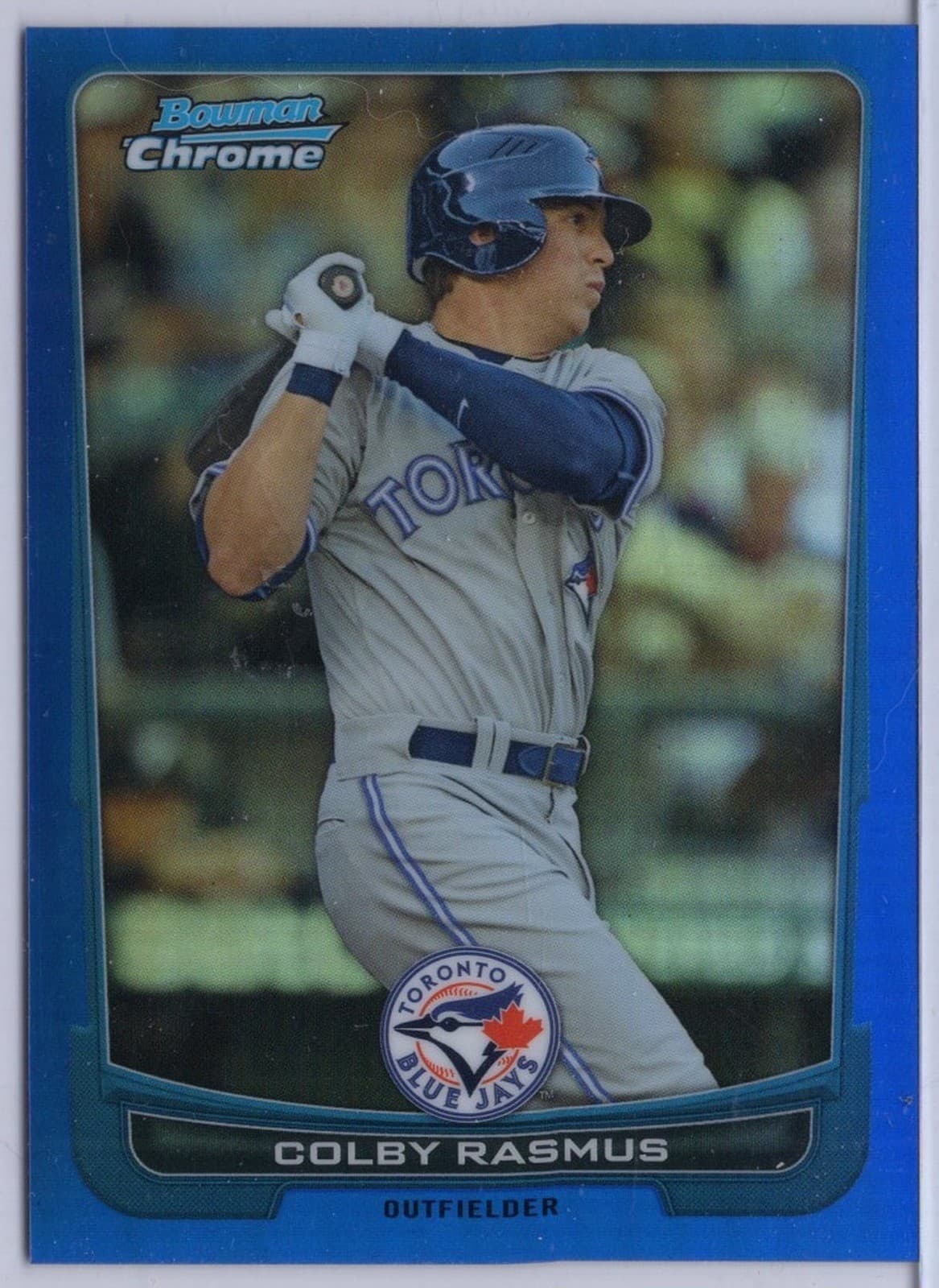 Blue Colby Rasmus 2012 Bowman Chrome