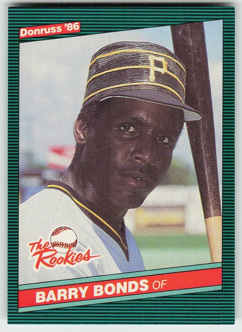The Rookies Barry 1986 Donruss 1986 Donruss
