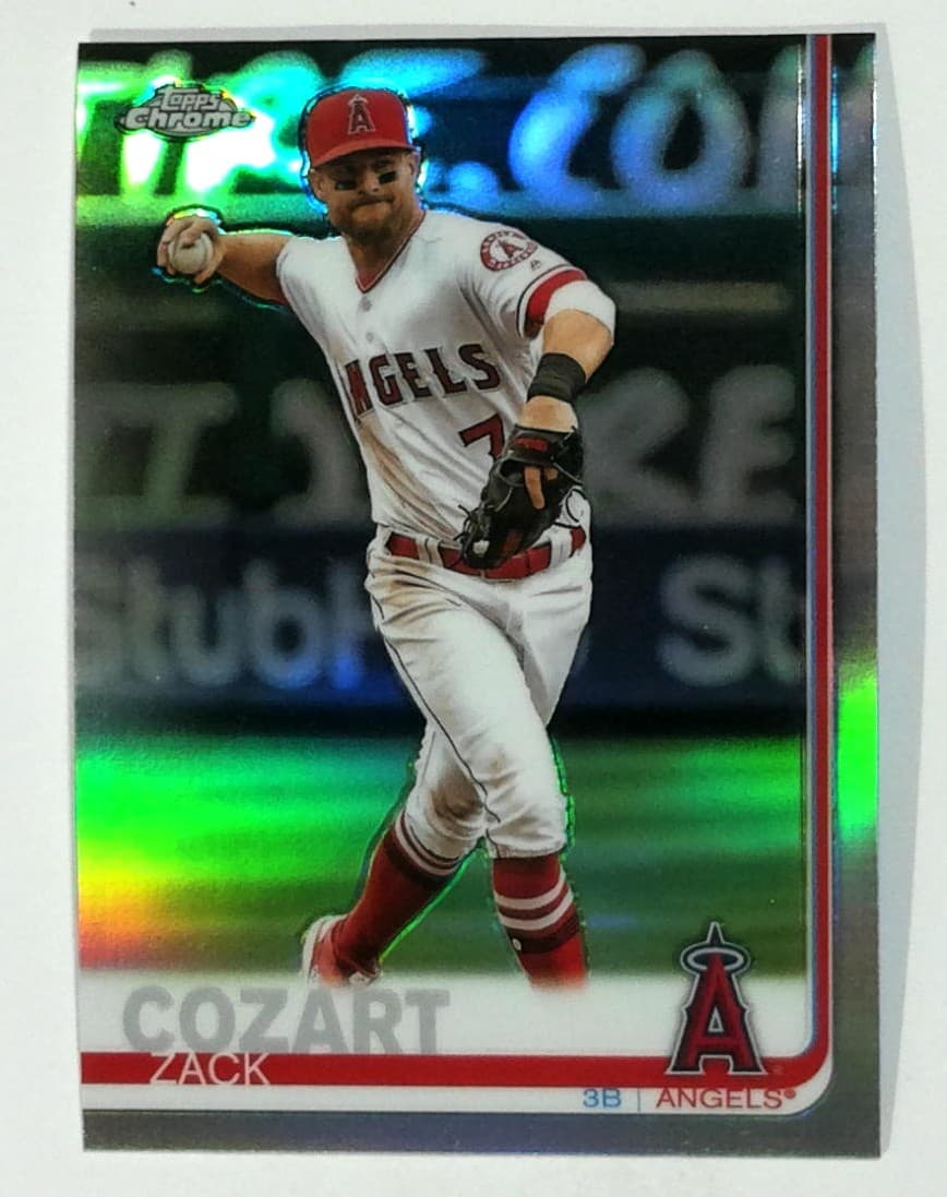 Zack Cozart Los 2019 Topps Chrome