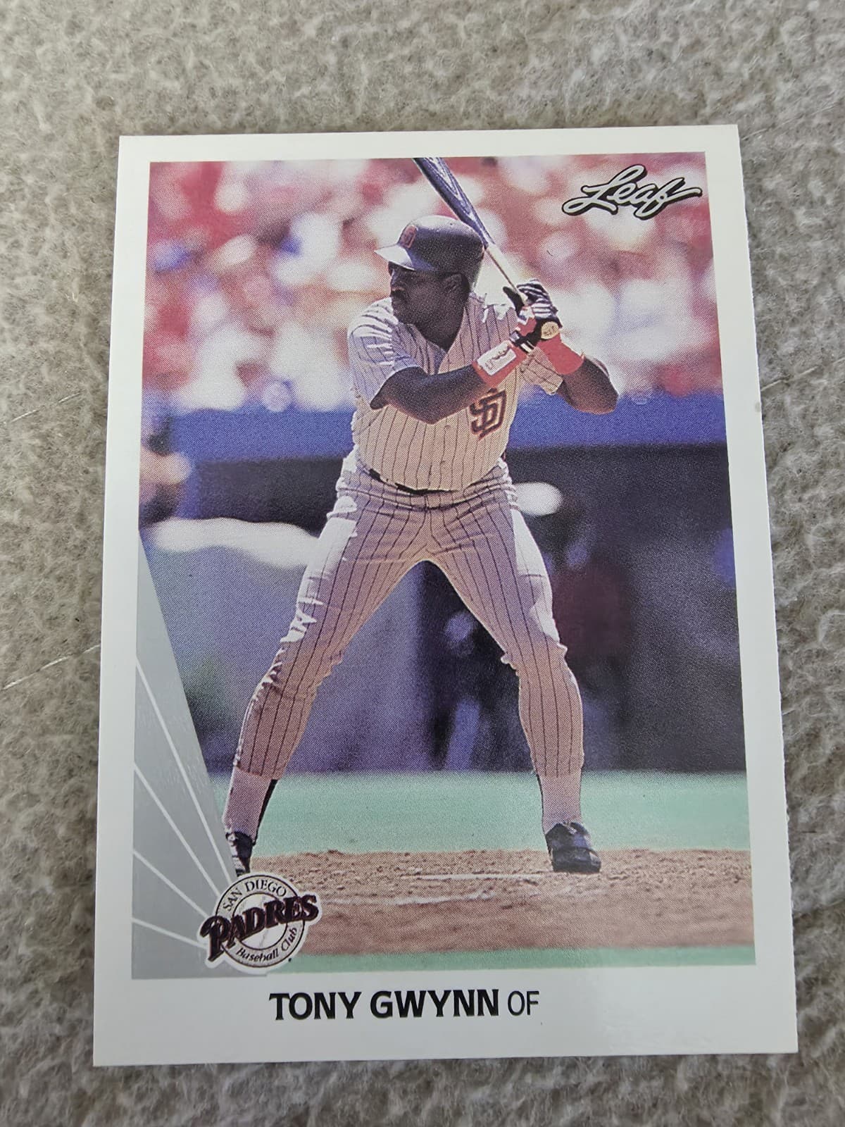 Tony Gwynn 1990 Leaf