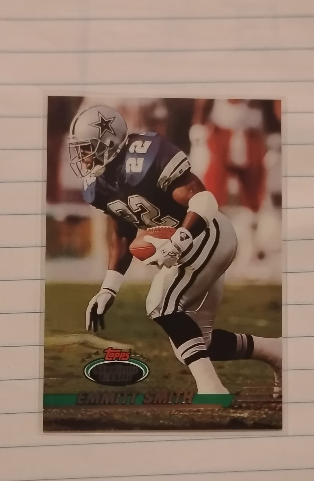 Emmitt Smith 1993 Topps Stadium Club