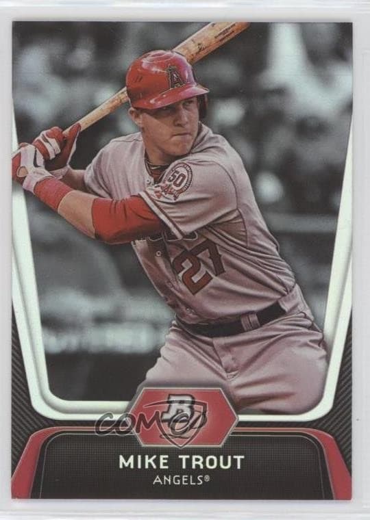 Platinum Mike Trout 2012 Bowman