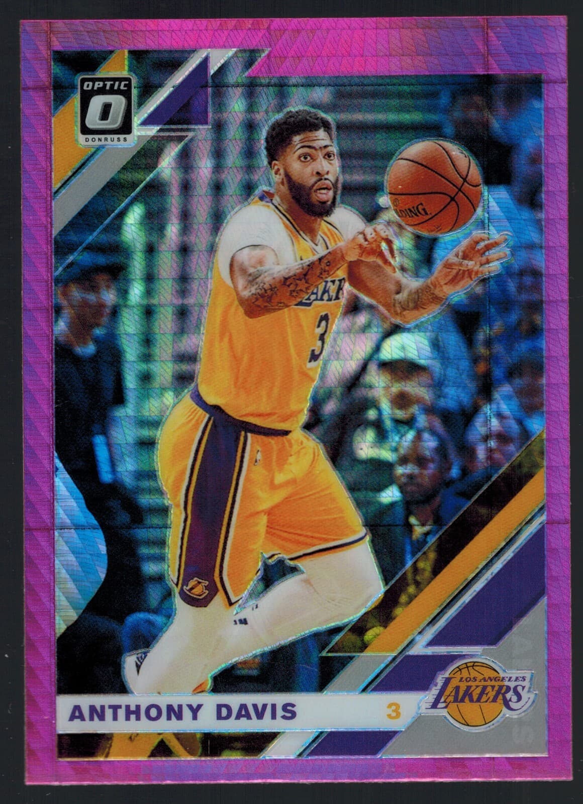 ANTHONY DAVIS -20 HYPER PINK 2019 Donruss Optic 2019 Donruss Optic