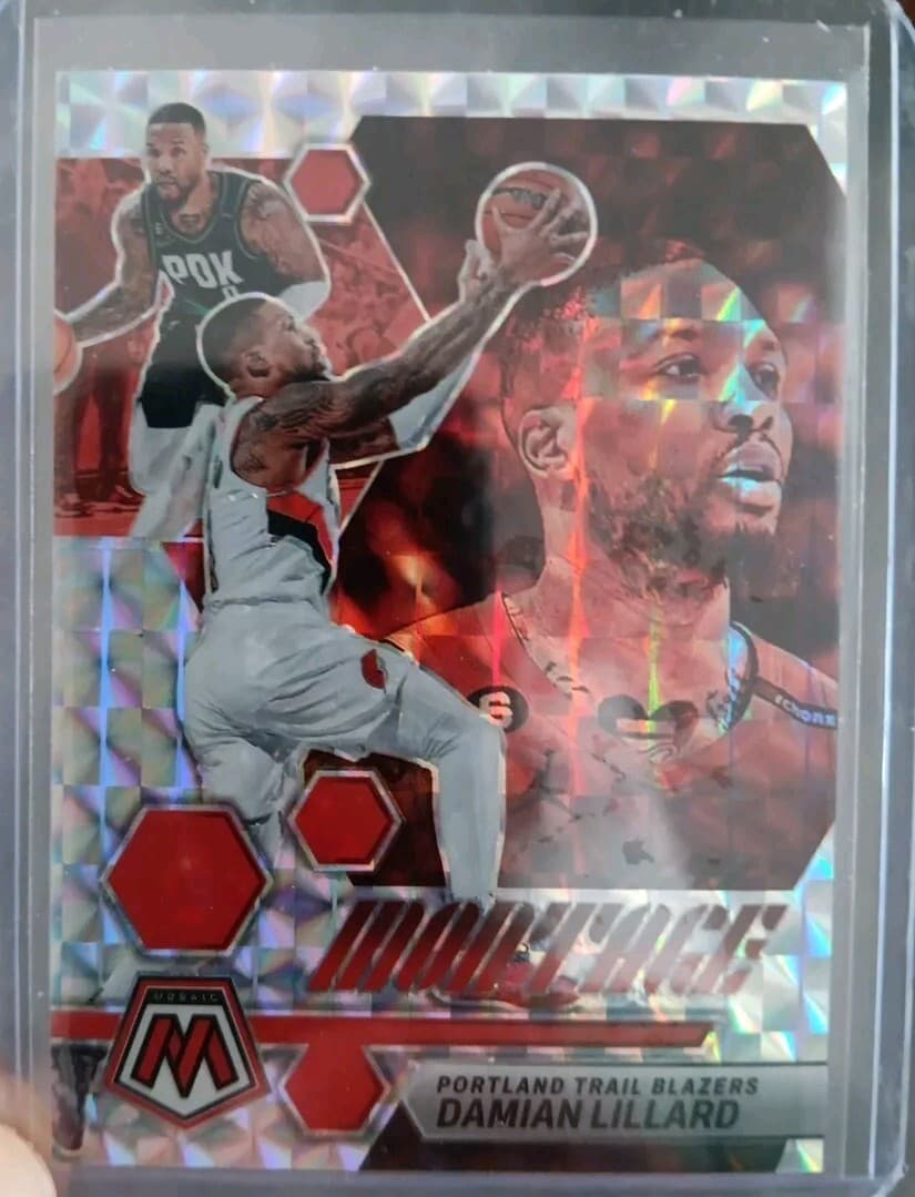 Montage Damian Lillard 2022 Panini Mosaic 2022 Panini Mosaic