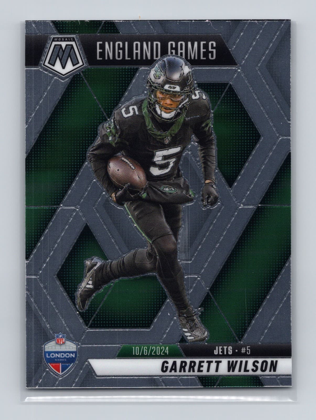 Garrett Wilson England 2025 Panini Mosaic 2025 Panini Mosaic