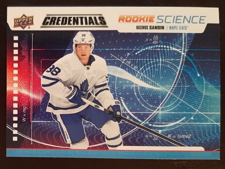 Credentials Rasmus Sandin 2019 Upper Deck 2019 Upper Deck