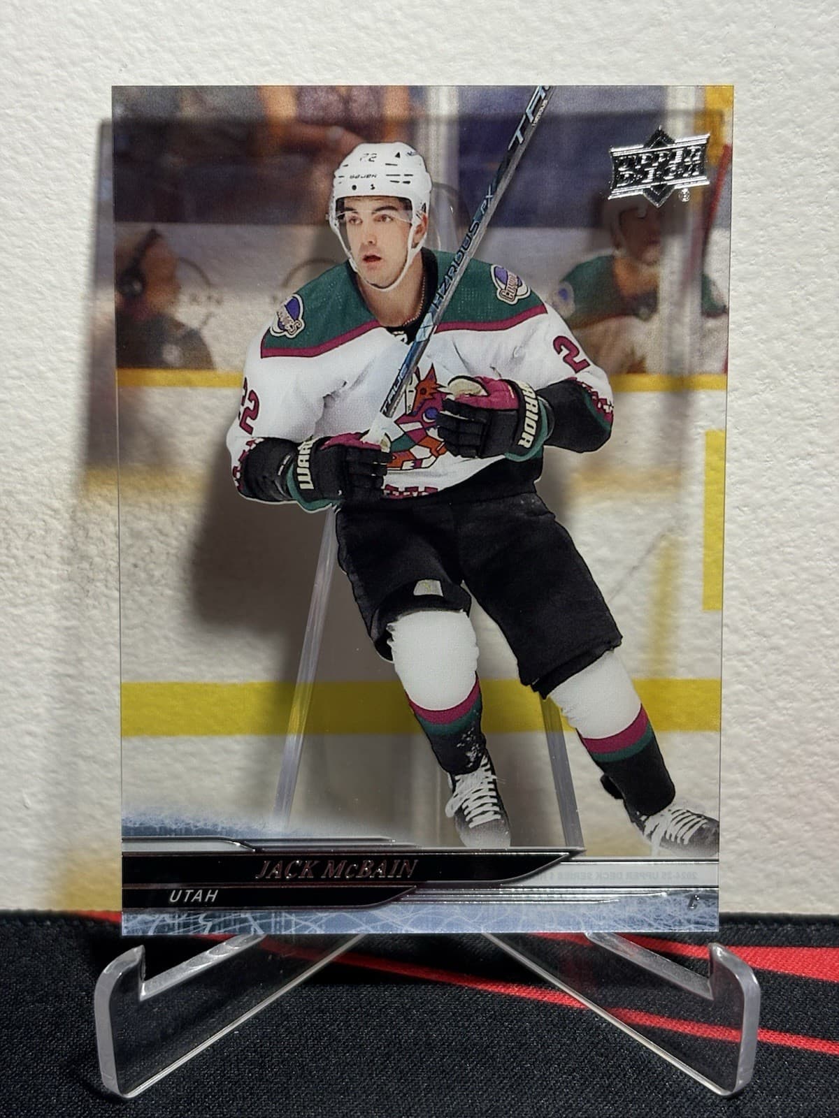 Jack McBain trading card