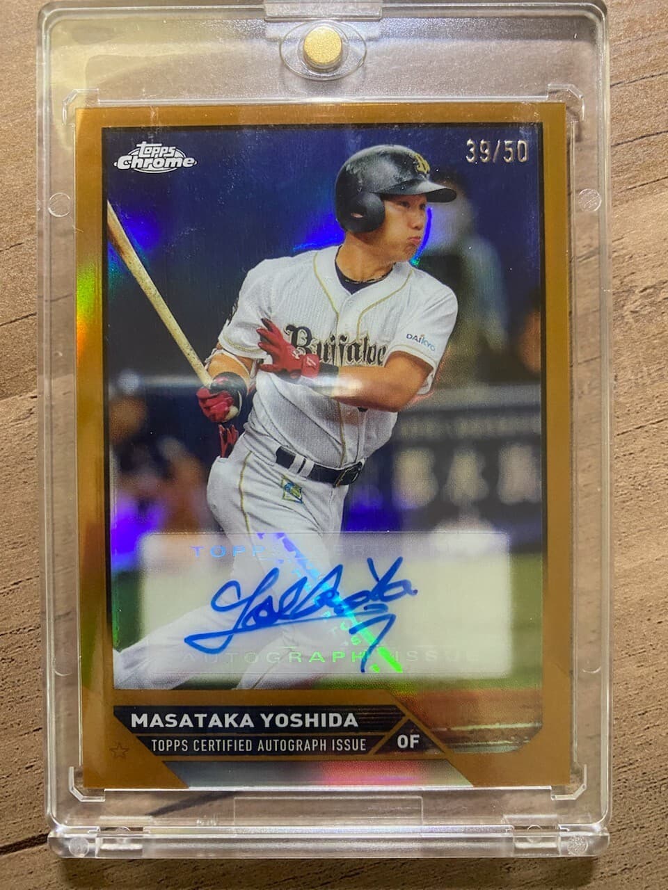 Masataka Yoshida Gold 2023 Topps Chrome 2023 Topps Chrome