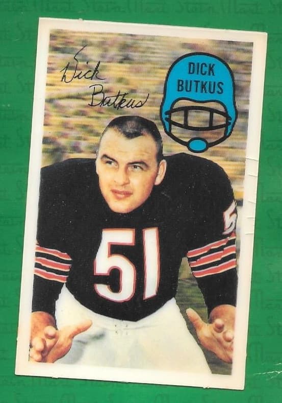 Football Dick Butkus 1969