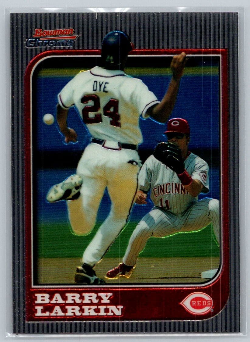 Baseball Barry Larkin 1997 Bowman Chrome