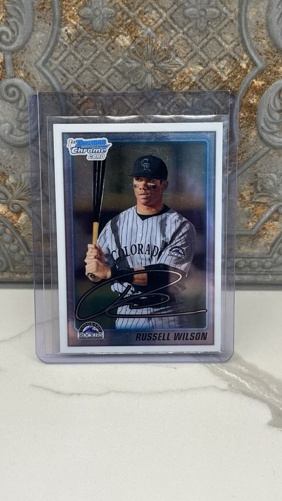 Russell Wilson Picks 2010 Bowman Draft