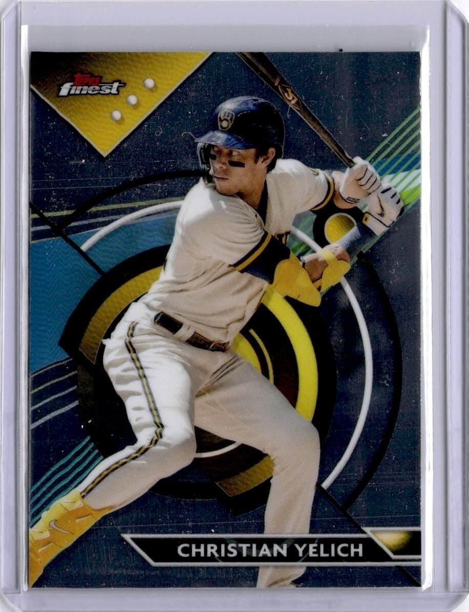 Baseball Christian Yelich 2023 Topps Finest