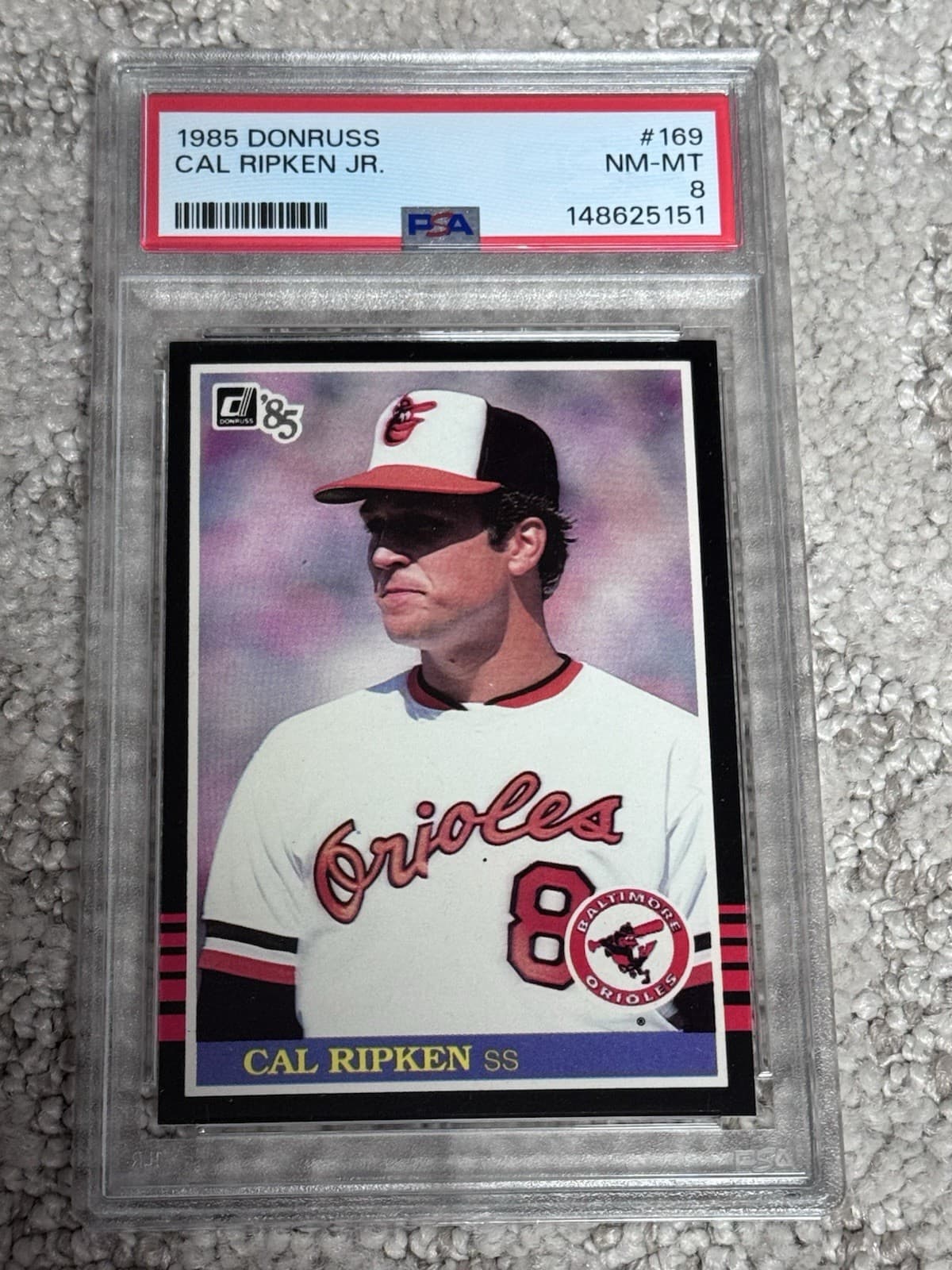 Cal Ripken Jr. 1985 panini
