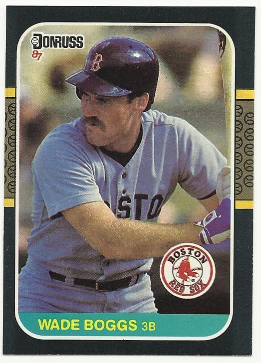 Baseball Wade Boggs 1987 Donruss 1987 Donruss
