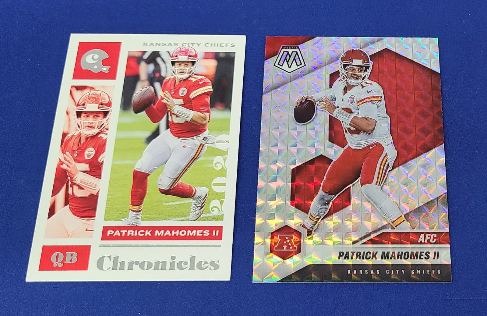 Patrick Mahomes 2021 Panini Mosaic 2021 Panini Mosaic silver