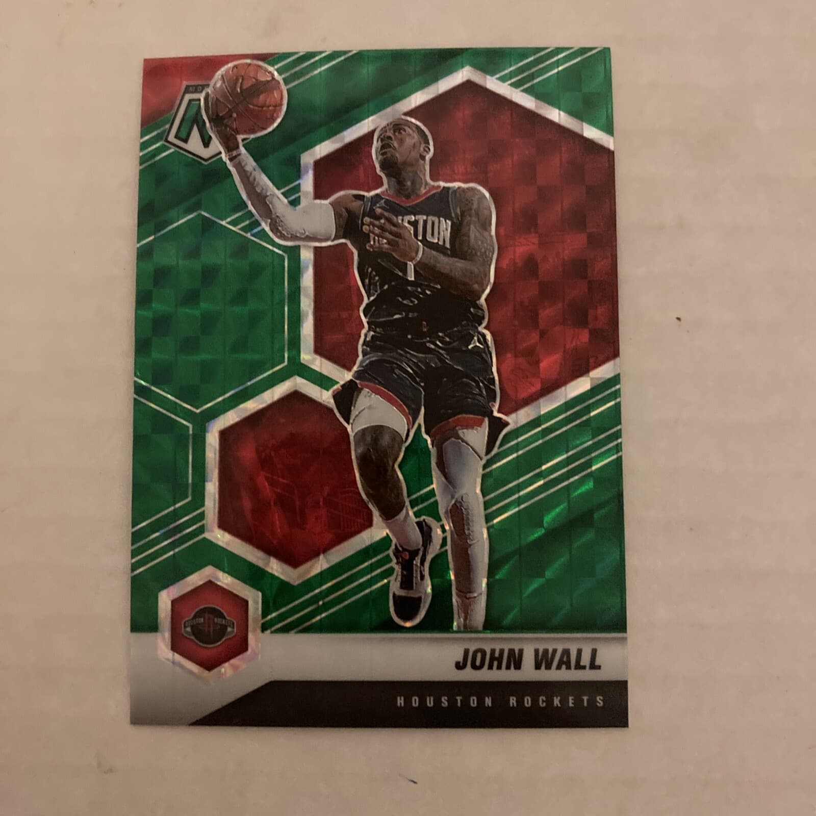 Green Houston Rockets 2021 Panini Mosaic