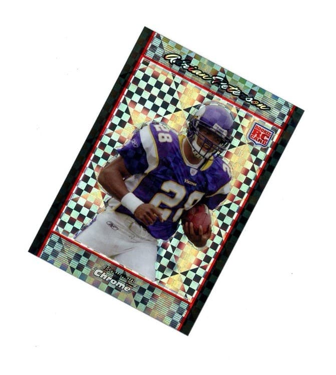RARE XFRACTOR AP ADRIAN PETERS 2007 Bowman Chrome 2007 Bowman Chrome xfractor