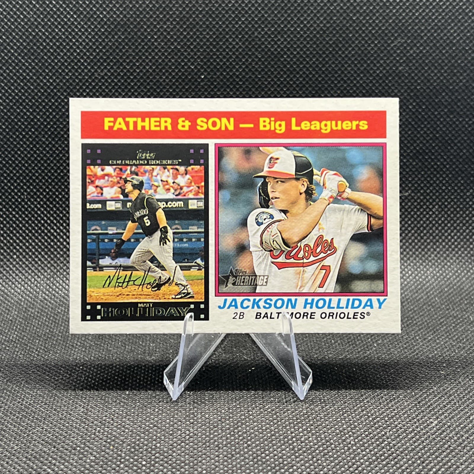 Baseball Matt Holliday 2025 Topps Heritage 2025 Topps Heritage