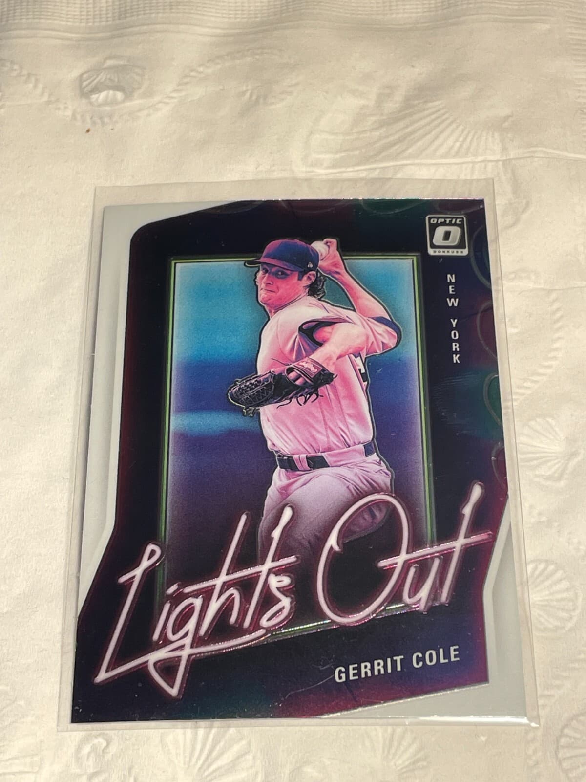 BASEBALL LIGHTS OUT - GERRIT C 2021 Donruss Optic