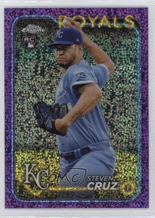 Steven Cruz trading card